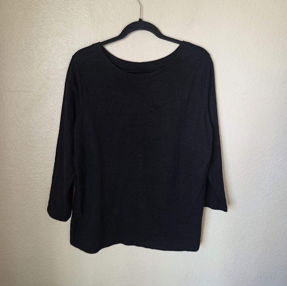 Pact Organic Cotton Long Sleeve Top Size Large